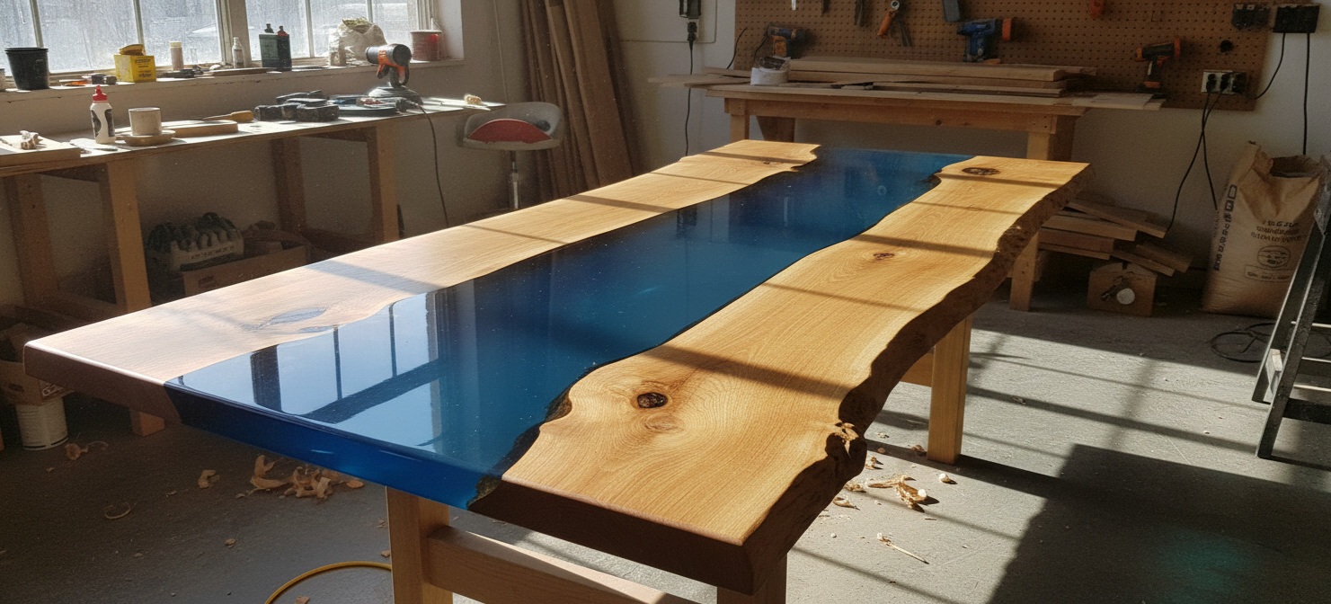River table з дуба